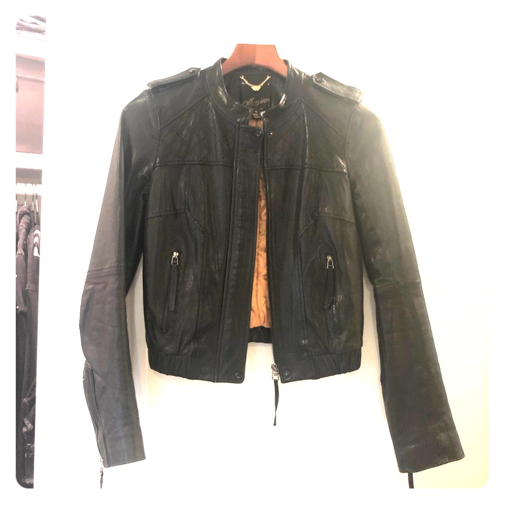MCGINN leather jacket